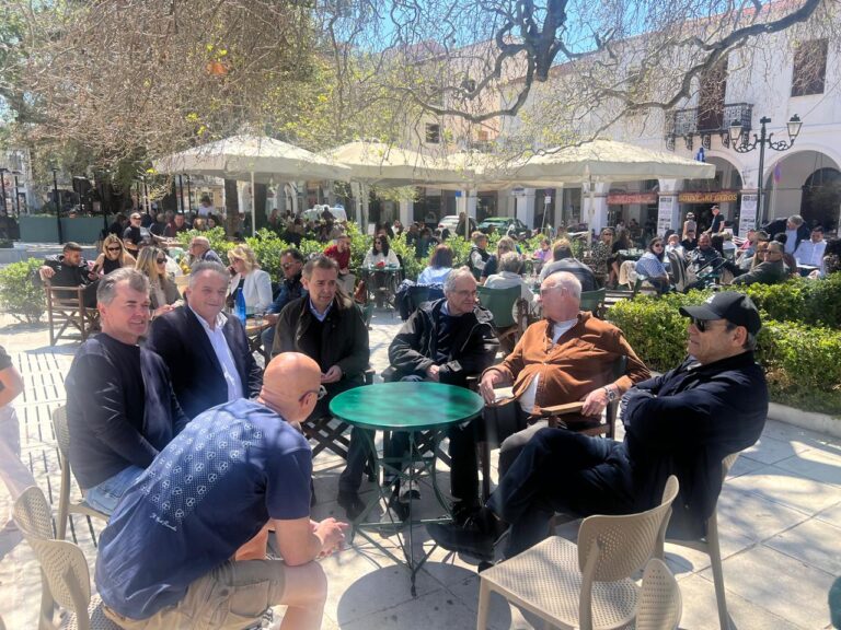 Συνάντηση Σαμαρά – Μεϊμαράκη στην Πύλο [εικόνες]