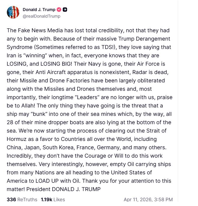 Truth Social, Donald Trump
