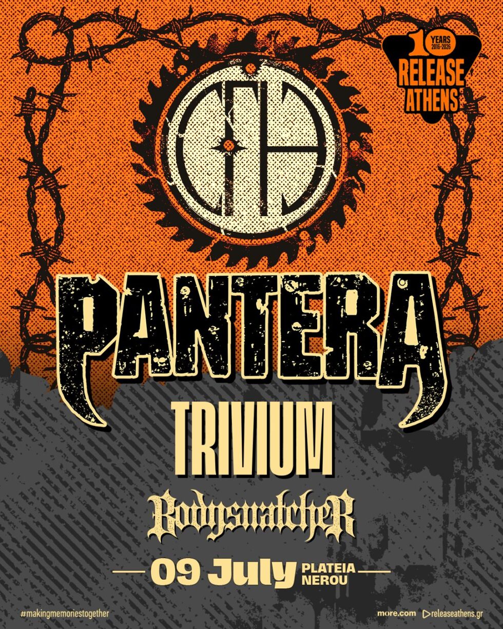 Release Athens: Οι Bodysnatcher στην ημέρα των Pantera