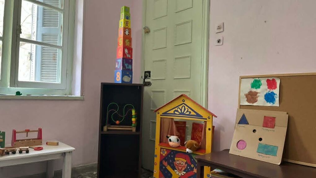 Παιδικός Σταθμός, μια εσωτερική γωνιά