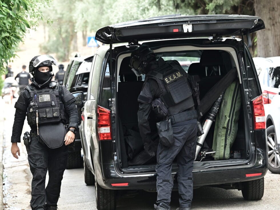 Επιχείρηση της ΕΛΑΣ / (ΜΙΧΑΛΗΣ ΚΑΡΑΓΙΑΝΝΗΣ/EUROKINISSI)