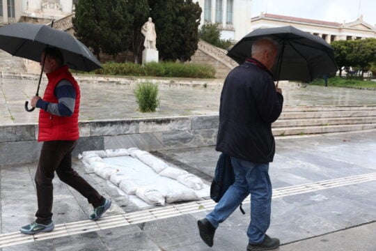 Βροχή στην Αθήνα