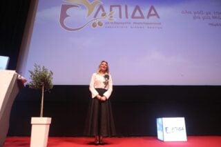 Πρόγραμμα 20 σημείων παρουσίασε η Μαρία Καρυστιανού στη χθεσινή πρεμιέρα της Ελπίδας για τη Δημοκρατία