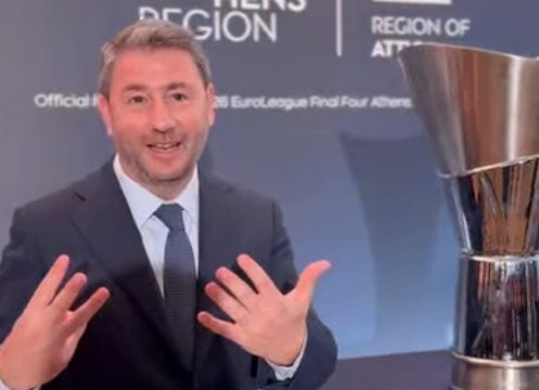 Final four: Ο Νίκος Ανδρουλάκης στο γκαλά της Euroleague
