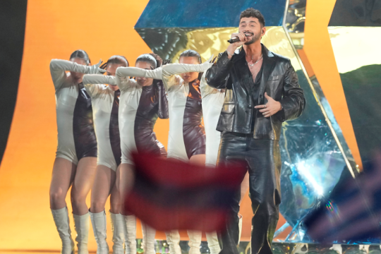 Eurovision: Αποδοκιμασίες και «Free Palestine» επί σκηνής για το τραγούδι του Ισραήλ