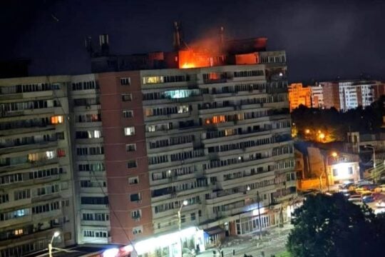 Ρουμανία: Ρωσικό drone συνετρίβη σε πολυκατοικία – Δύο τραυματίες
