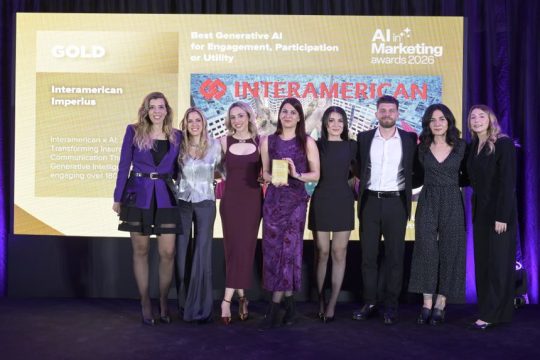 Η Interamerican στην κορυφή των “AI in Marketing Awards 2026”