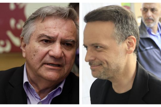 Δούκας και Καστανίδης σε συζήτηση για τη συνταγματική αναθεώρηση