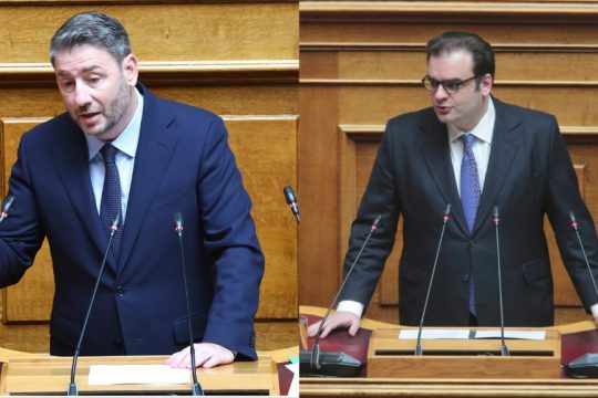 «Μετωπική» Ανδρουλάκη - Πιερρακάκη: «Αποτύχατε να αντιμετωπίσετε την ακρίβεια» - «Πλειοδοτείτε με τον Τσίπρα στην τοξικότητα»