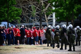 Final four: Μια σύλληψη και επτά προσαγωγές έξω από το ΟΑΚΑ