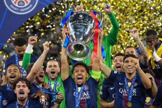 Τελικός Champions League: Πρωταθλήτρια ξανά η Παρί Σεν Ζερμέν – Βίντεο από την απονομή