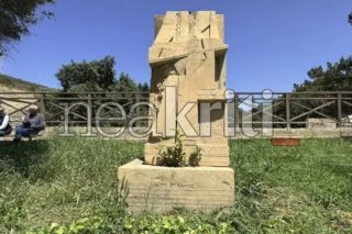 Η προτομή του Νίκου Ξυλούρη που βανδαλίστηκε θα αποκατασταθεί άμεσα