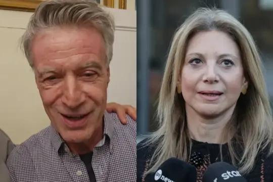 Ωδή Νίκου Ζιάγκου για την Μαρία Καρυστιανού: «Είναι η σύγχρονη Μπουμπουλίνα με σπαθί» [βίντεο]