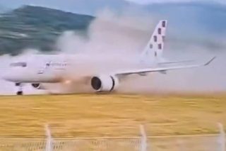 Κροατία: Airbus με 130 επιβάτες βγήκε από τον διάδρομο του αεροδρομίου του Σπλιτ [βίντεο]