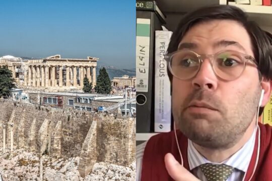Η ακρόπολη και ο Ιταλός αρχαιολόγος που αντιτίθεται στην επιστροφή των Γλυπτών του Παρθενώνα