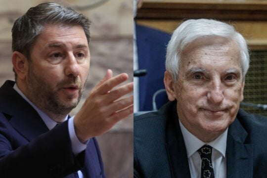 Ο Νίκος Ανδρουλάκης ο Θεμιστοκλής Δεμίρης