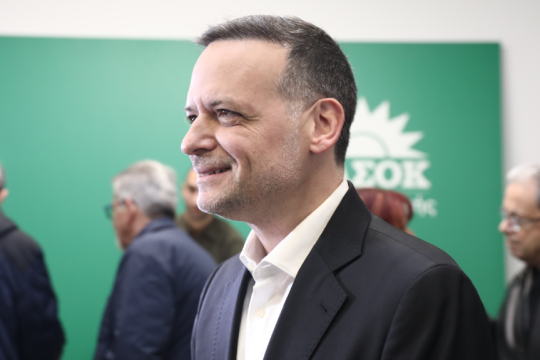 Δούκας: «Το ΠΑΣΟΚ πρέπει να έχει έναν και μόνο αντίπαλο: τη ΝΔ - Δεν είμαστε στο 2015 ούτε στο 2019»