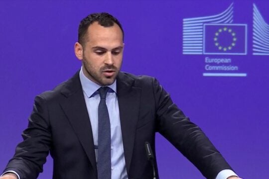 O Ευρωπαίος αξιωματούχος Γκιγιόμ Μερσιέ