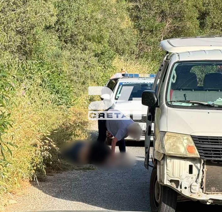 Η γυναίκα αιμόφυρτη στο έδαφος μετά την παράσυρσή της | creta24.gr