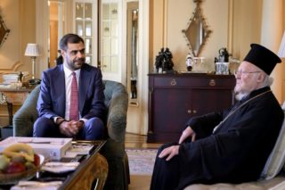 Μαρινάκης για Βαρθολομαίο: «Είναι πάντοτε μια ιδιαίτερα τιμητική και βαθιά συγκινητική στιγμή»