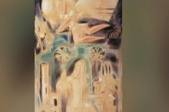Το έργο του Κωνσταντίνου Παρθένη «Ποίηση (Ευαγγελισμός)»
