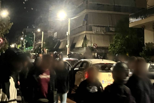 Τρικάκια Ρουβίκωνα έξω από το σπίτι πρώην προέδρου του ΟΠΕΚΕΠΕ [εικόνες]