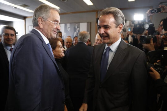 Ανάγωγα: Υπάρχει περίπτωση να επιστρέψει ο Σαμαράς στη Ν.Δ. όσο είναι αρχηγός ο Μητσοτάκης;
