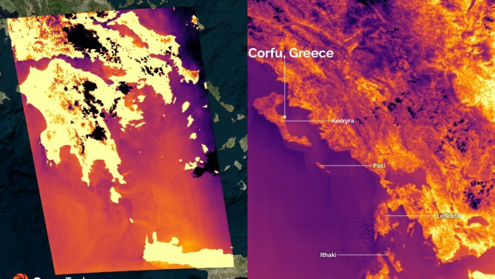 Πλάνο από την κάμερα παρακολούθησης πυρκαγιών | ΑΠΕ-ΜΠΕ