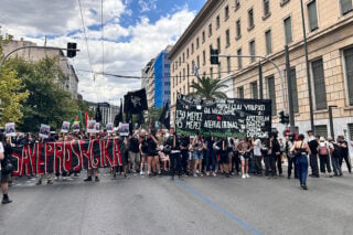 Πορεία στο Σύνταγμα για τα Προσφυγικά Αλεξάνδρας – Στήριξη σε απεργούς πείνας