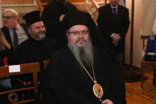 Ο Μητροπολίτης Λαρίσης Ιερώνυμος / EUROKINISSI