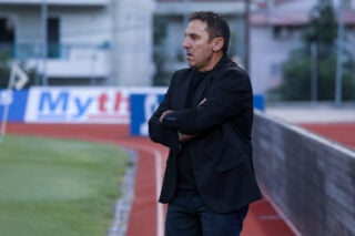 Ο Νίκος Παπαδόπουλος νέος προπονητής στον ΑΠΟΕΛ (ΠΑΝΟΣ ΠΡΑΓΙΑΝΝΗΣ / EUROKINISSI)