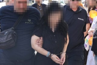 Δίκη για τον θάνατο του 3χρονου Άγγελου στα δικαστήρια του Ηρακλείου Κρήτης με κατηγορούμενους την 27χρονη μητέρα του παιδιού και τον 45χρονο σύντροφό της (ΣΤΕΦΑΝΟΣ ΡΑΠΑΝΗΣ/EUROKINISSI)