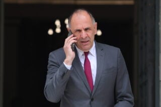 Ο Υπουργός Εξωτερικών, Γιώργος Γεραπετρίτης,