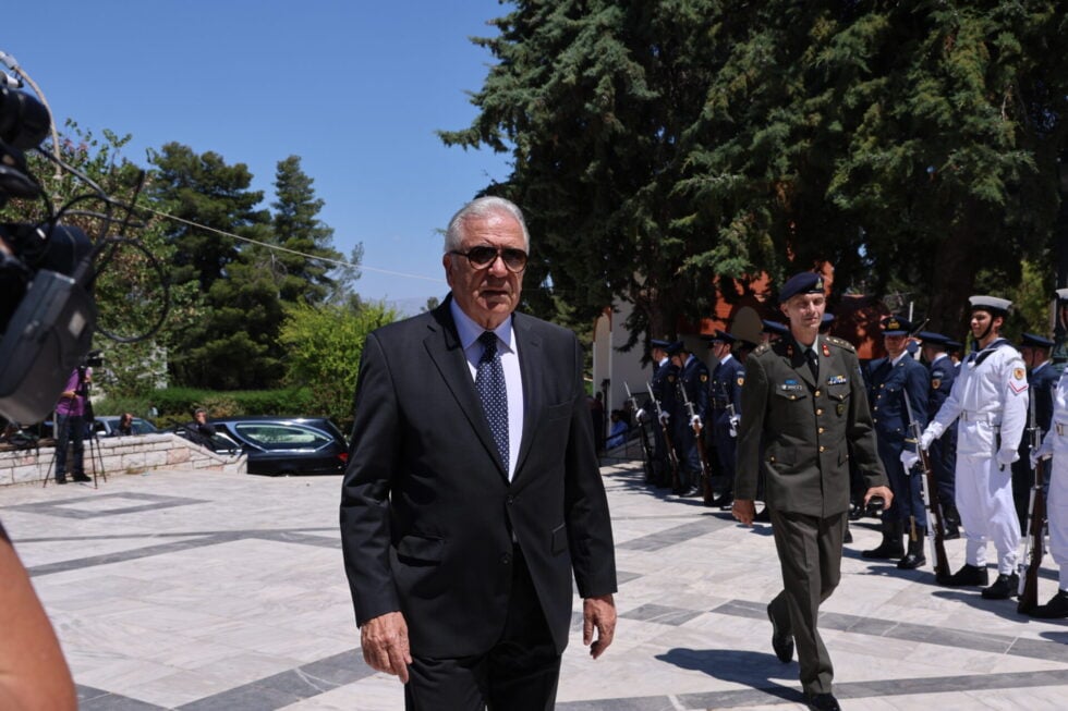 Ο Δημήτρης Αβραμόπουλος / (ΓΙΑΝΝΗΣ ΠΑΝΑΓΟΠΟΥΛΟΣ / EUROKINISSI)