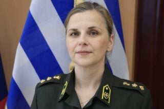 Ανέλαβε καθήκοντα η πρώτη γυναίκα εκπρόσωπος Τύπου του ΓΕΕΘΑ [εικόνες]