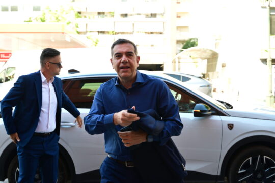 Ο Αλέξης Τσίπρας στο 7ο Forum του Οικονομικού Ταχυδρόμου (ΤΑΤΙΑΝΑ ΜΠΟΛΑΡΗ / EUROKINISSI)