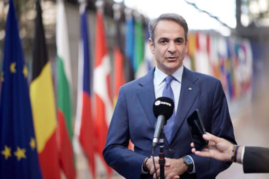 Μητσοτάκης στη Σύνοδο Κορυφής: Η Ελλάδα είναι πρόθυμη να συμμετάσχει σε οποιαδήποτε αποστολή για τα Στενά του Ορμούζ