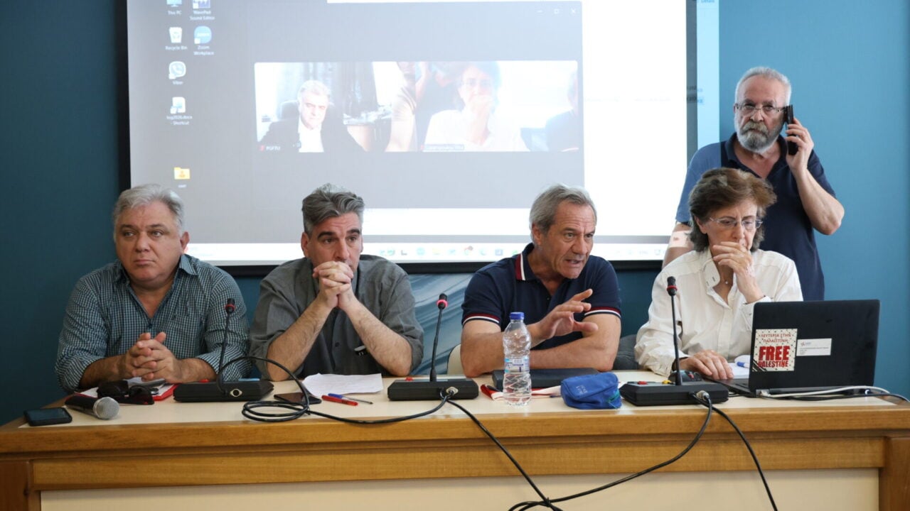 Απελαθέντες συνδικαλιστές στην «Εφ.Συν.»: «Θα επιστρέψουμε στην Παλαιστίνη, δεν τρομοκρατούμαστε»
