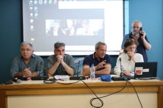 Απελαθέντες συνδικαλιστές στην «Εφ.Συν.»: «Θα επιστρέψουμε στην Παλαιστίνη, δεν τρομοκρατούμαστε»