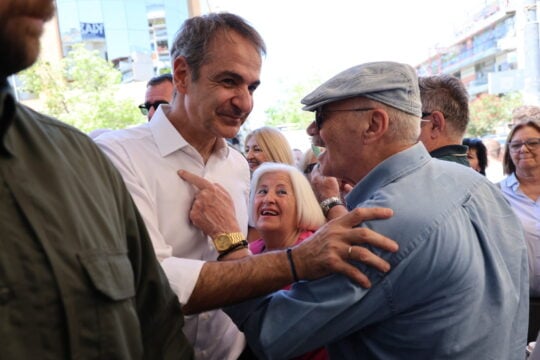 Ο χρησμός Μητσοτάκη από τη Νέα Σμύρνη: «Σας βλέπω σε απόλυτη κινητοποίηση, αυτό θέλουμε» [βίντεο]