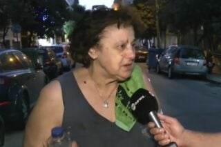 Η 75χρονη που πήδηξε από μπαλκόνι φλεγόμενη σπιτιού στην Καλλιθέα / ΕΡΤ / Glomex
