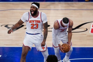 Η νίκη των Νιου Γιορκ Νικς στο Game 4 των τελικών του ΝΒΑ / (AP Photo/Ross D. Franklin)