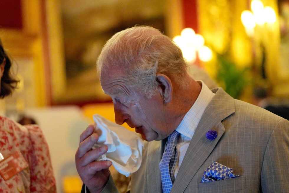 Ο βασιλιάς Καρόλος (Yui Mok/PA via AP, Pool)