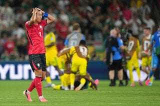 Η Νότια Αφρική επικράτησε με 1-0 επί της Νότιας Κορέας (AP Photo/Moises Castillo)