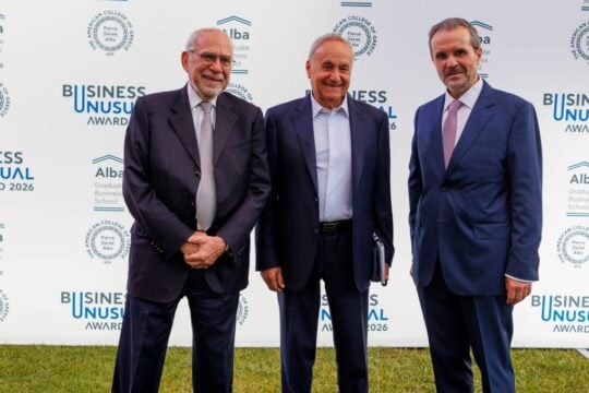 Απονομή του 8ου Alba Business Unusual Award στον Πάνο Γερμανό