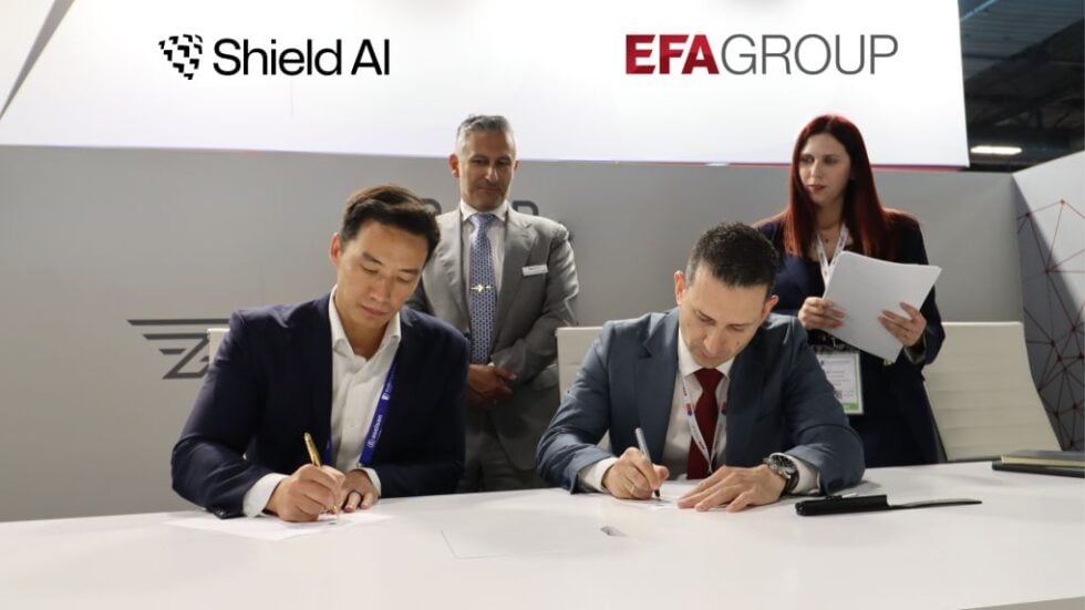 Η Shield AI και το EFA GROUP ενώνουν τις δυνάμεις τους
