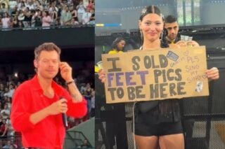 Ελληνίδα fan του Harry Styles γίνεται viral – Πούλησε φωτογραφίες των ποδιών της για να πάει στη συναυλία στη Βρετανία [βίντεο]
