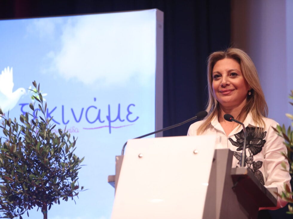 Καρυστιανού: «Στόχος μας η αυτοδυναμία – Ο Τσίπρας είναι ο πιο βολικός αντίπαλος για τον Μητσοτάκη»