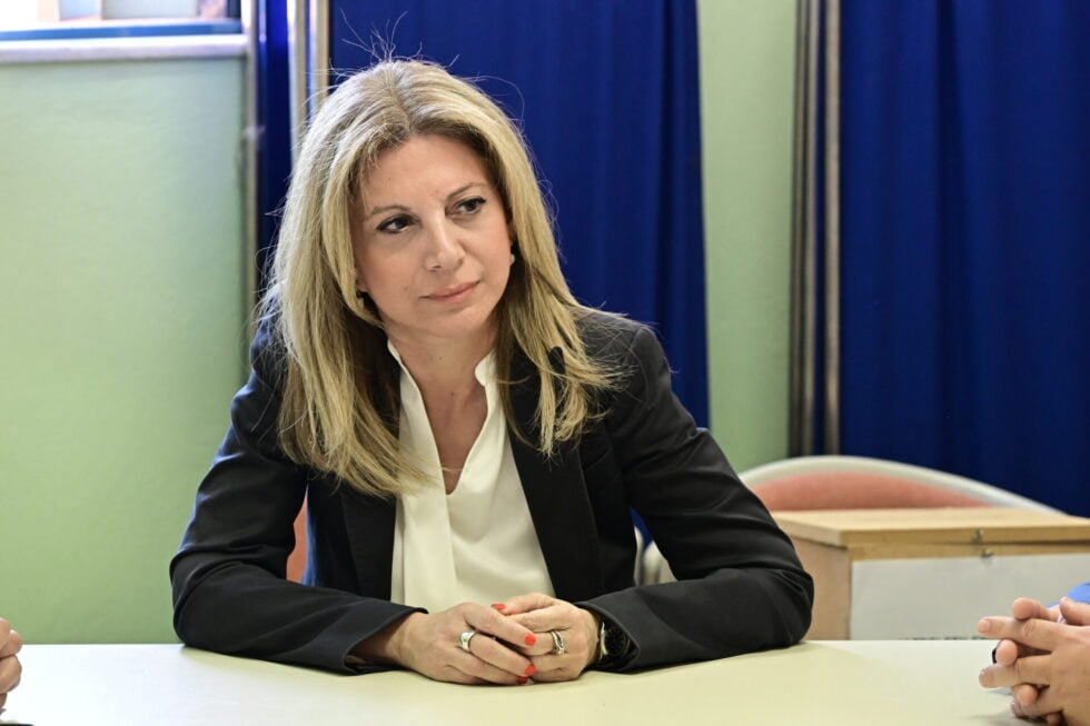 Επίσκεψη της Μαρίας Καρυστιανού στο Αττικόν [εικόνες]