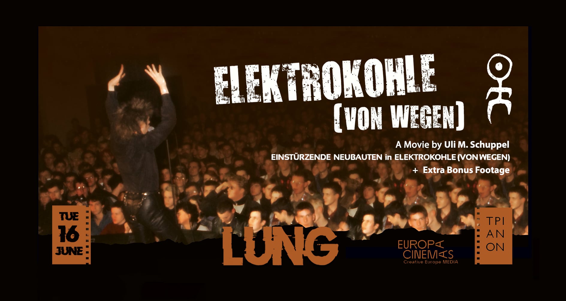 Προβολή του Elektrokohle (Von wegen) από το Lung Fanzine στο Τριανόν